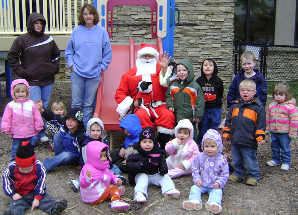 Bob and Bogart-santa